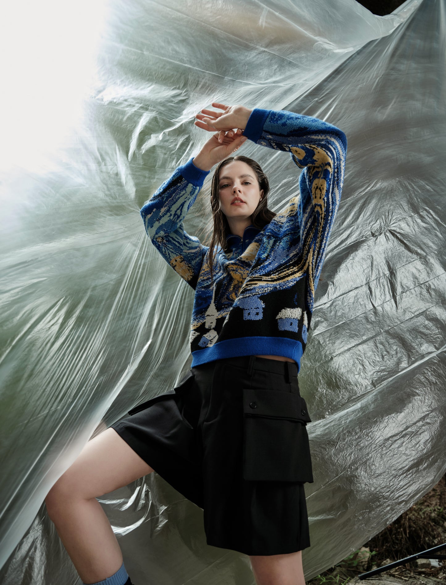 100% Cashmere Sweater - van Gogh